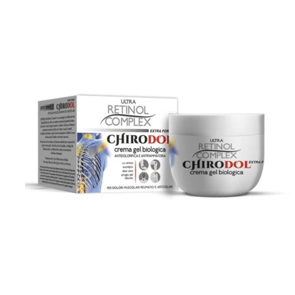 Crema gel biologica Antidolorifica e inflamatoria. Retinol Complex extra fuerte 150ml