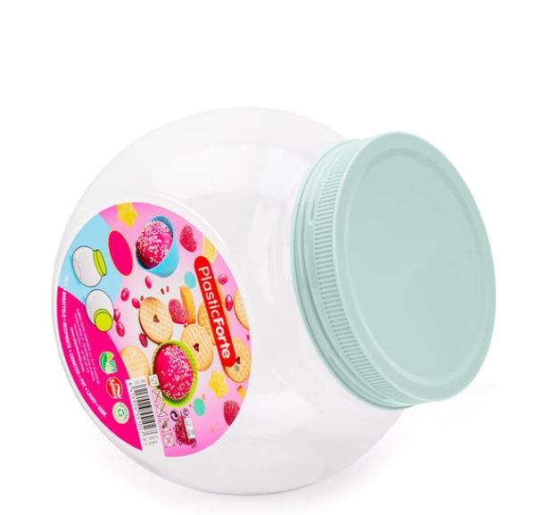 Pastic Forte - Bote Candy multiposición 1L con tapa