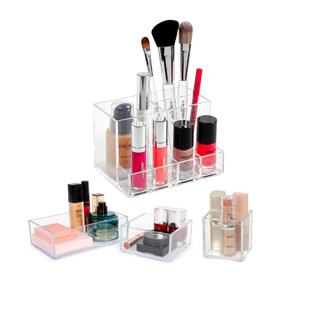 Plastic Forte - Set 4 Organizadores Multiusos