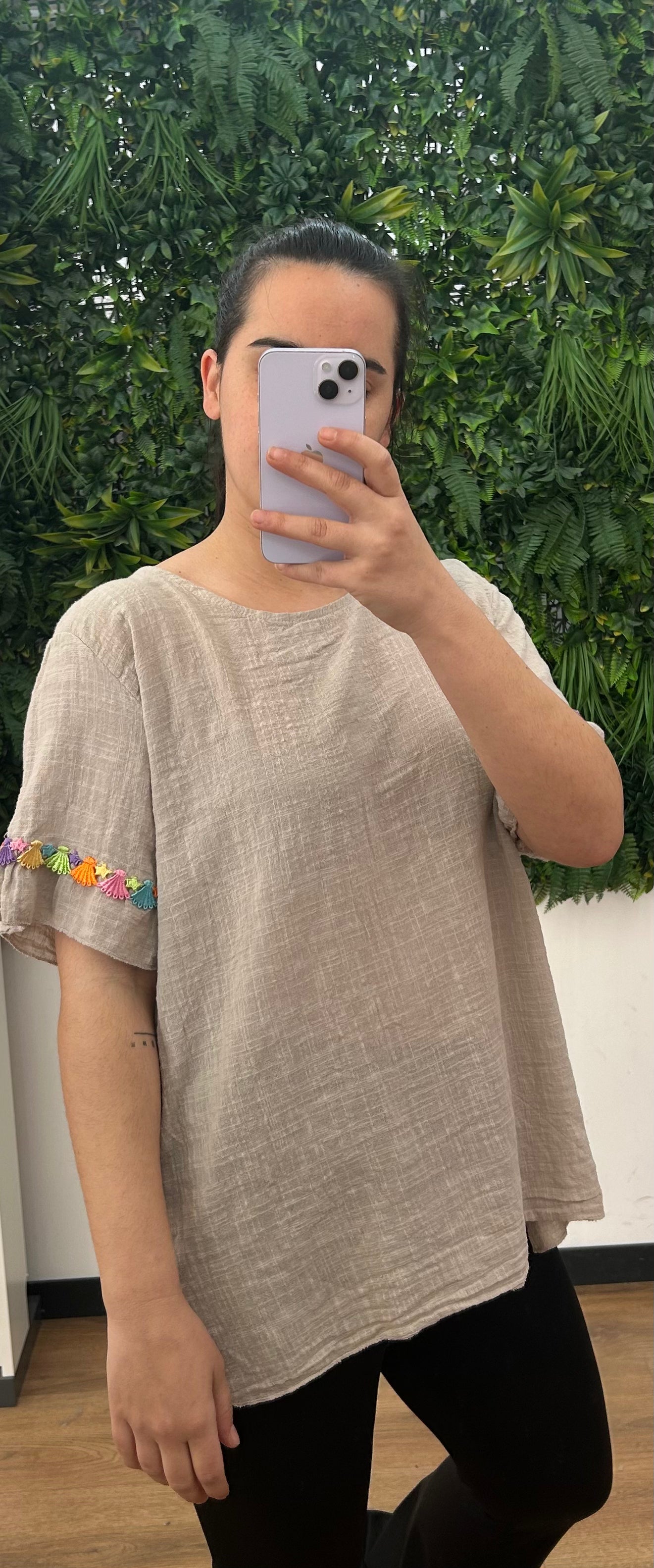 Camiseta Oversize concha
