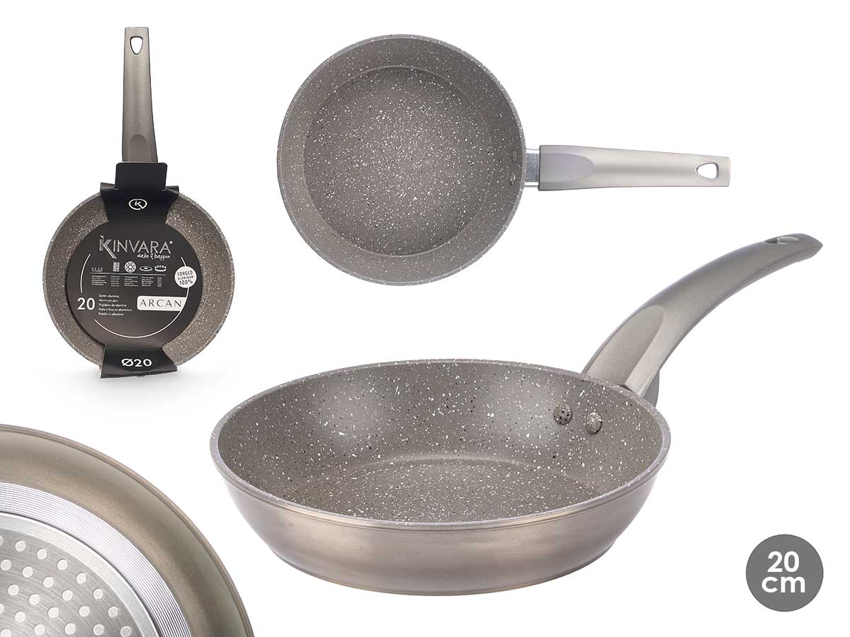 Sarten induccion antiadherente alumi forjado 20cm