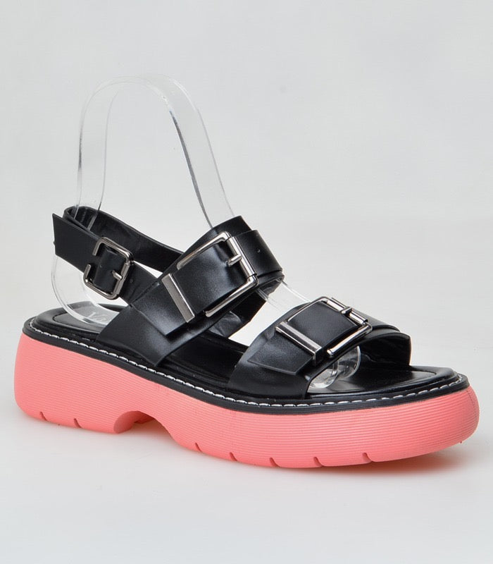 Sandalia TOP negra