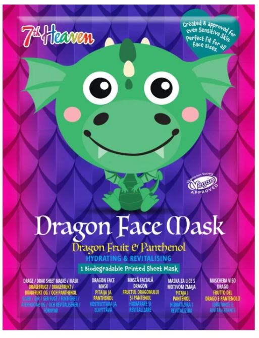 Mascarilla facial de tela Fantasía