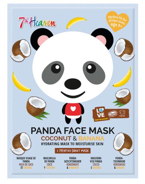 Mascarilla facial de tela Fantasía