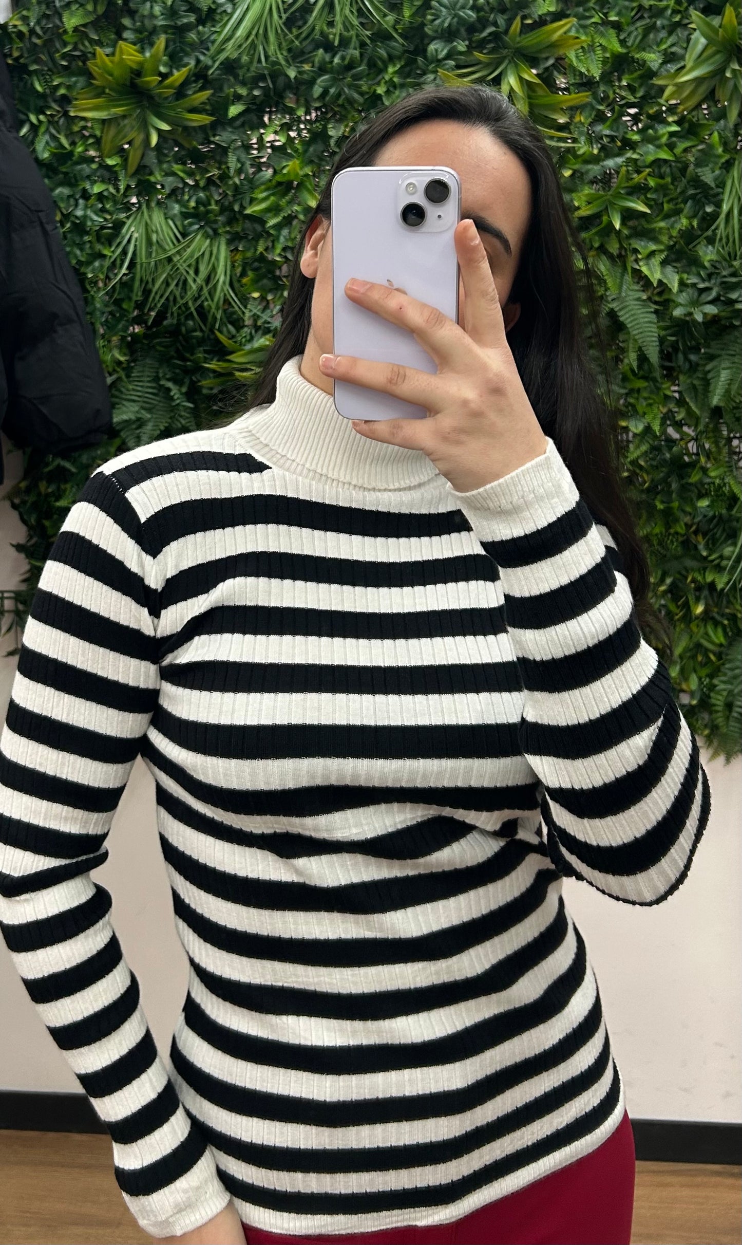 Jersei rallado cuello