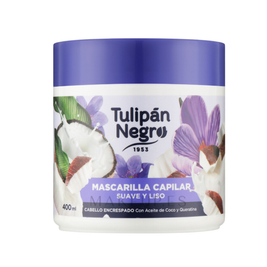 Tulipan Negro Mascarilla capilar Suave y liso 400ml