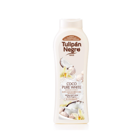 Tulipan Negro Gel de baño Coco Pure White