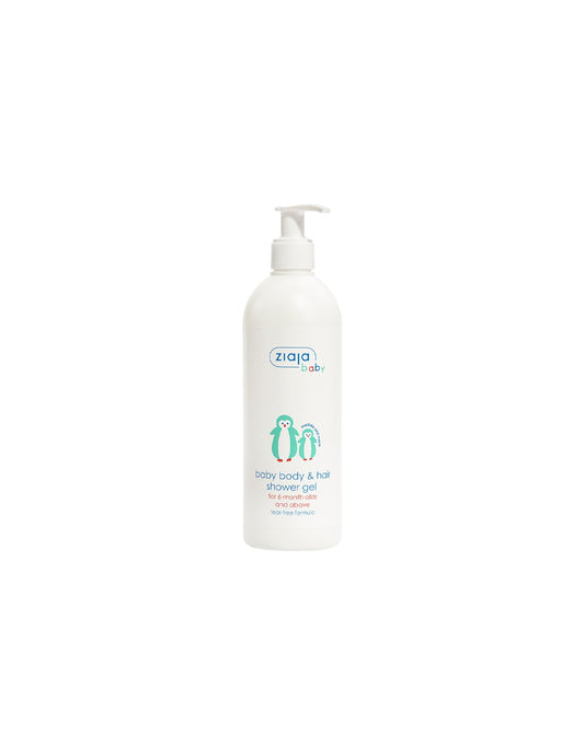 ZIAJA BABY Gel de ducha y champú corporal y capilar para bebé