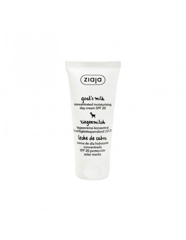 ZIAJA LECHE DE CABRA Crema facial hidratante concentrada de día SPF 20