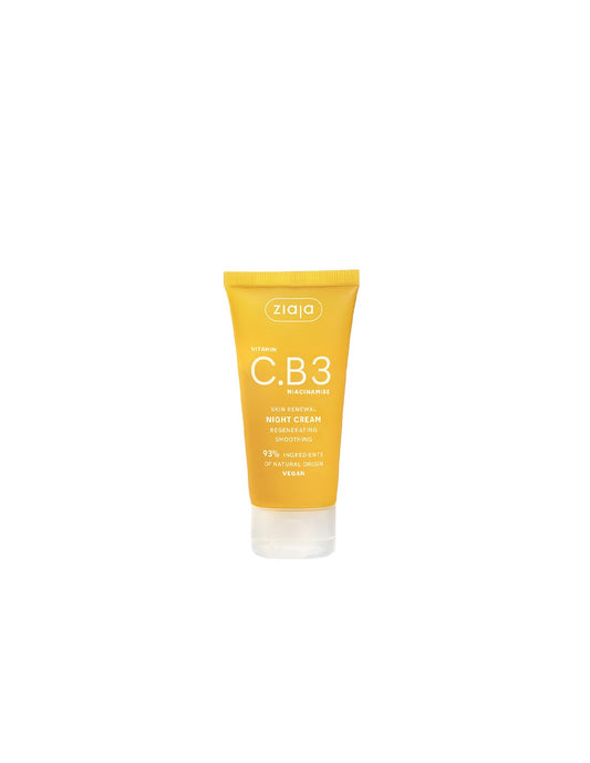ZIAJA VITAMINA C.B3 NIACINAMIDA Crema facial de noche regeneradora