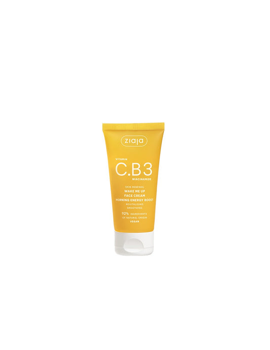 ZIAJA VITAMINA C.B3 NIACINAMIDA Crema facial de día revitalizante Wake Me Up