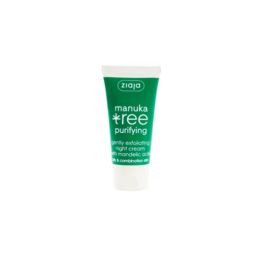 ZIAJA MANUKA Crema facial de noche para piel mixta o grasa