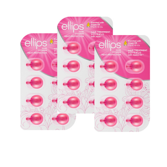 VITAMINA CAPILAR Aceite de Argán Rosa TRATAMIENTO ELLIPS