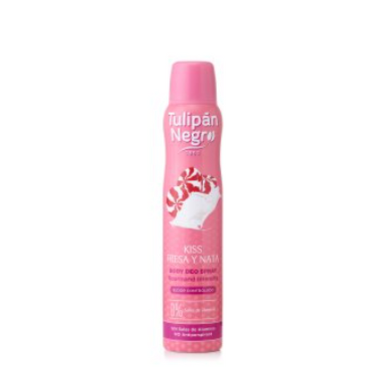 Tulipán Negro Desodorante Fresa y Nata en spray
