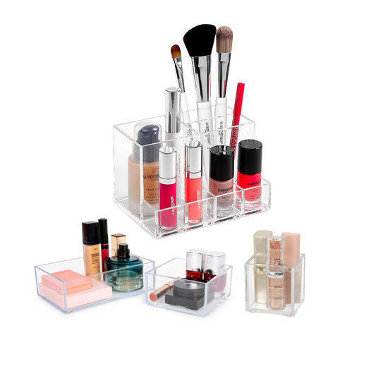 Plastic Forte - Set 4 Organizadores Multiusos