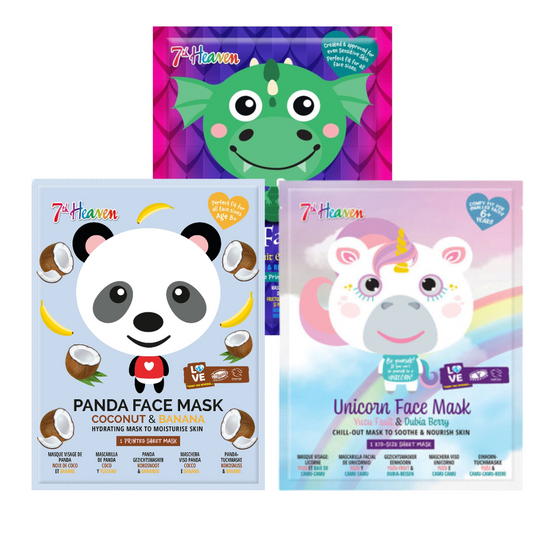 Mascarilla facial de tela Fantasía
