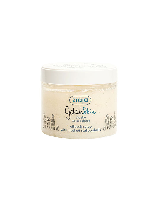 ZIAJA GDANSKIN Exfoliante corporal aceitoso con conchas de vieira molidas