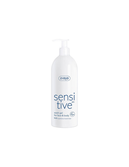 ZIAJA SENSITIVE Gel limpiador facial y corporal para piel sensible