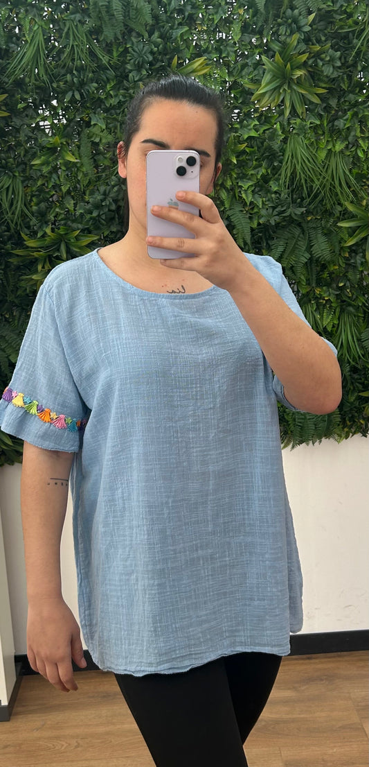 Camiseta Oversize concha