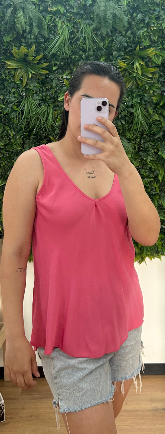 Camiseta rosa
