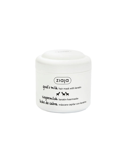 ZIAJA LECHE DE CABRA Mascarilla capilar con keratina