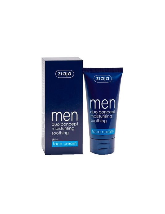 ZIAJA MEN Crema facial para hombre SPF 6