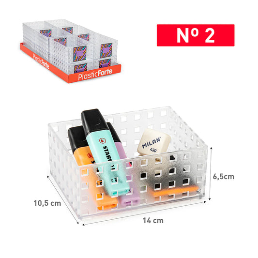 Plastic Forte - Bandeja Organizadora Modular Multiusos N2