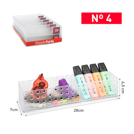 Plastic Forte - Bandeja Organizadora Modular Multiusos N4