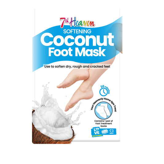 Mascarilla para pies suavizante Coco