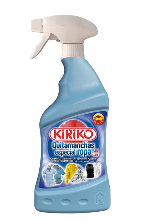Quitamanchas Especial Ropa Pulverizador 750 ml.