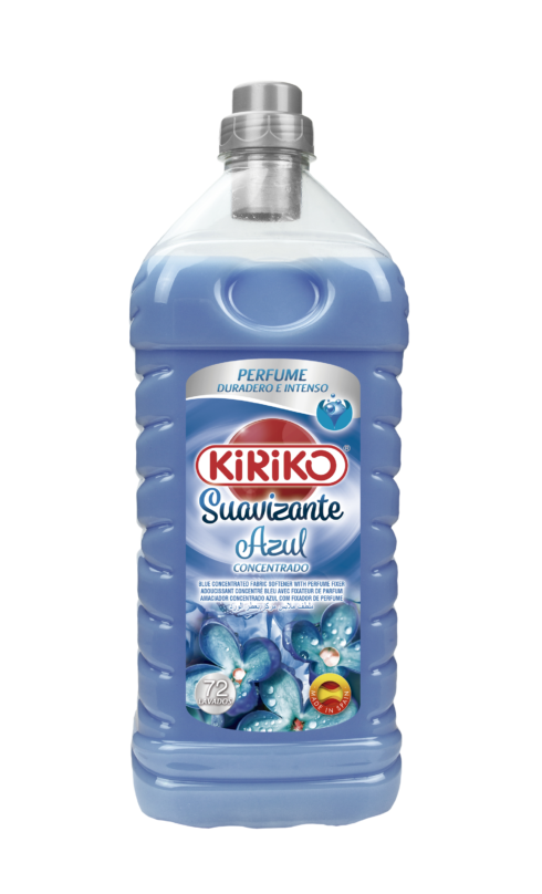 Suavizante Concentrado Azul Con Microcápsulas 2000 ml.(72dosis)