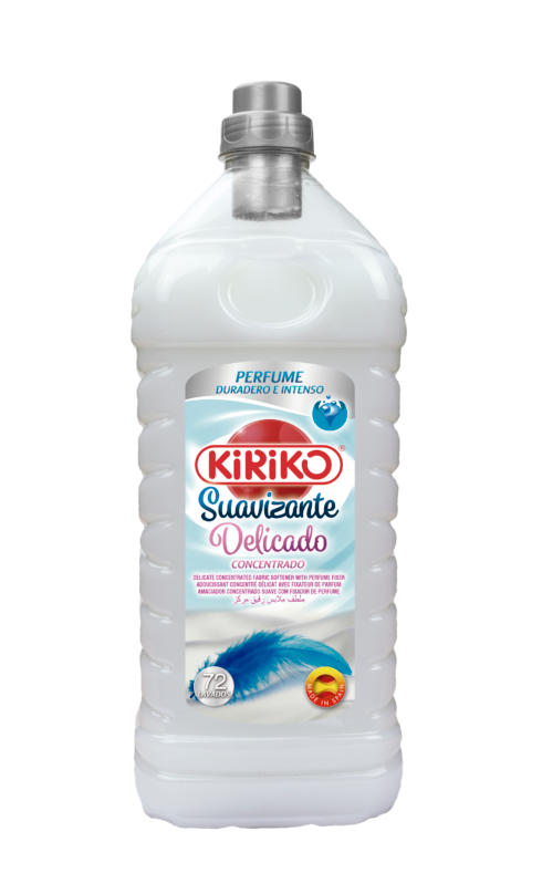 Suavizante Concentrado Delicado Con Microcápsulas 2000 ml. (72dosis)